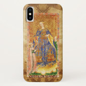ANTIEK RENAISSANCE TAROTS / KONINGIN VAN WANNEER Case-Mate iPhone CASE (Achterkant)
