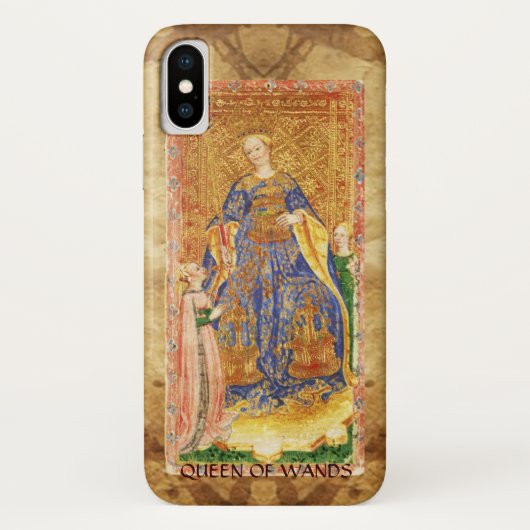 ANTIEK RENAISSANCE TAROTS / KONINGIN VAN WANNEER Case-Mate iPhone CASE (Achterkant)