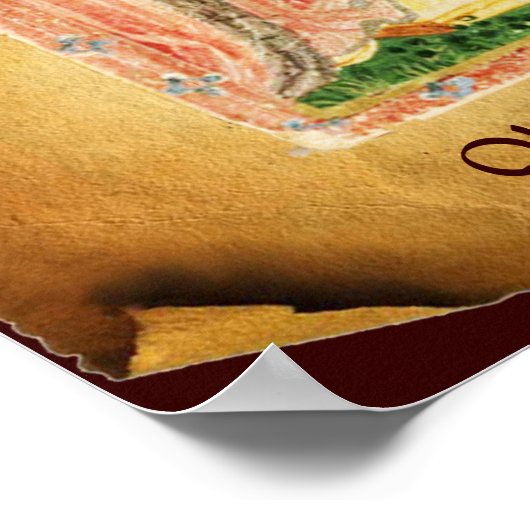 ANTIEK RENAISSANCE TAROTS / KONINGIN VAN WANNEER POSTER (Hoek)