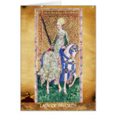 ANTIEK RENAISSANCE TAROTS / LADY OF SWORDS (Voorkant)