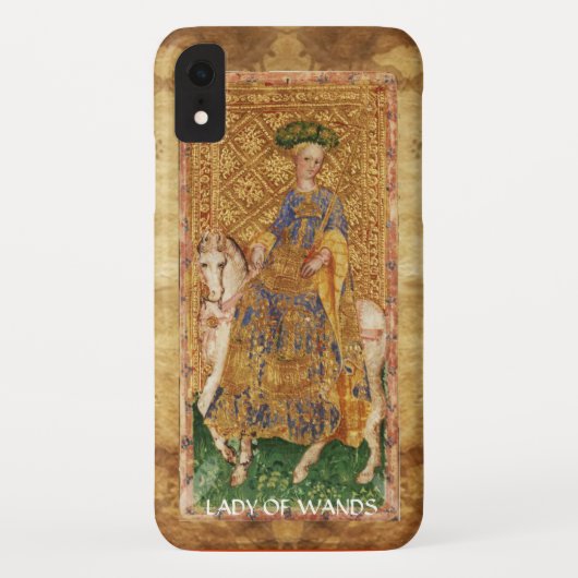 ANTIEK RENAISSANCE TAROTS / LADY OF WANNEER Case-Mate iPhone CASE (Achterkant)