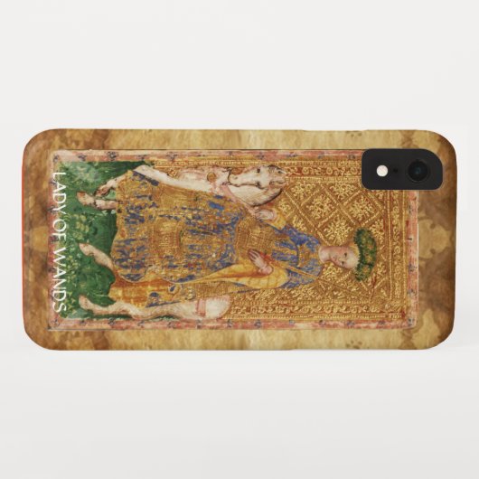 ANTIEK RENAISSANCE TAROTS / LADY OF WANNEER Case-Mate iPhone CASE (Achterkant (horizontaal))