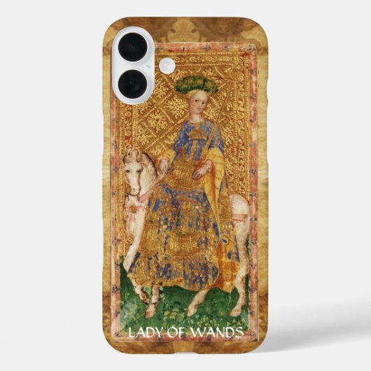 ANTIEK RENAISSANCE TAROTS / LADY OF WANNEER Case-Mate iPhone CASE (Achterkant)