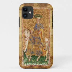 ANTIEK RENAISSANCE TAROTS / LADY OF WANNEER iPhone 11 HOESJE