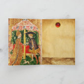ANTIEK RENAISSANCE TAROTS/LOVERS Valentijnsdag Feestdagen Kaart (Binnen)