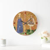 ANTIEK RENAISSANCE TAROTS/MAID EN PAGINA VAN WANNE GROTE KLOK (Huis)