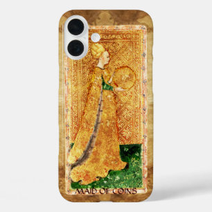 ANTIEK RENAISSANCE TAROTS / MAID VAN MUNTEN iPhone 16 PLUS HOESJE