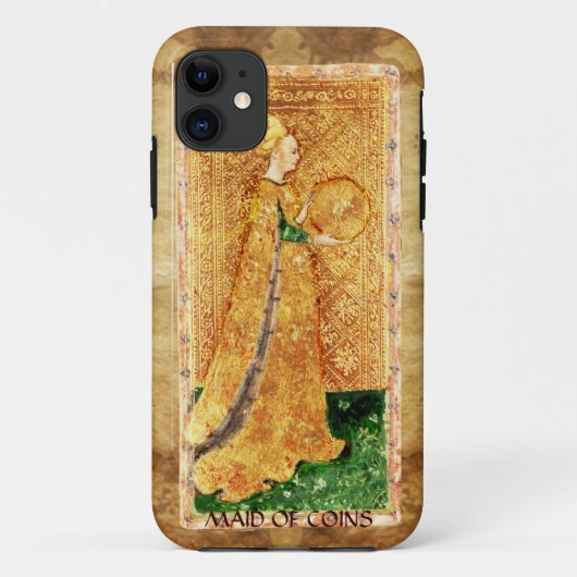 ANTIEK RENAISSANCE TAROTS / MAID VAN MUNTEN Case-Mate iPhone CASE (Achterkant)