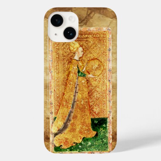 ANTIEK RENAISSANCE TAROTS / MAID VAN MUNTEN Case-Mate iPhone CASE (Achterkant)
