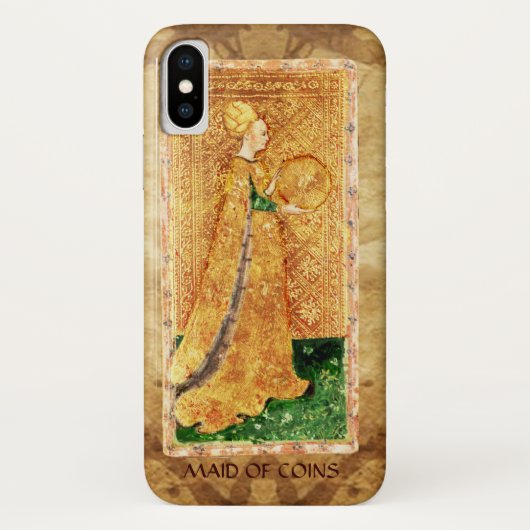 ANTIEK RENAISSANCE TAROTS / MAID VAN MUNTEN Case-Mate iPhone CASE (Achterkant)