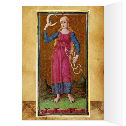ANTIEK RENAISSANCE TAROTS / MOON EN STAR (Binnen (Links))