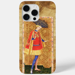ANTIEK RENAISSANCE TAROTS / PAGINA OF CUPS iPhone 15 PRO MAX HOESJE