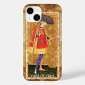 ANTIEK RENAISSANCE TAROTS / PAGINA OF CUPS Case-Mate iPhone CASE (Achterkant)