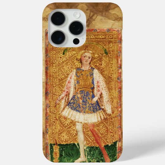 ANTIEK RENAISSANCE TAROTS / PAGINA OF WANDS Case-Mate iPhone CASE (Achterkant)