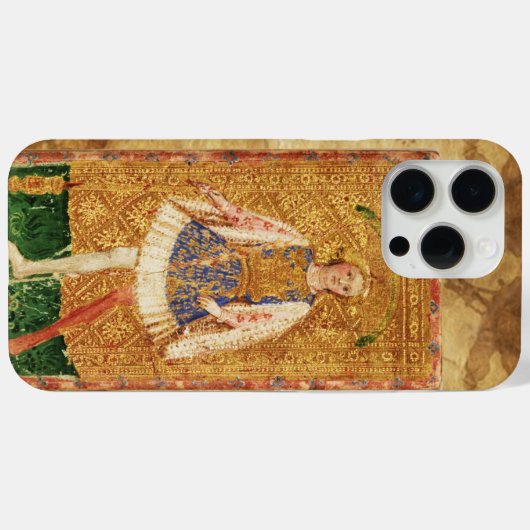 ANTIEK RENAISSANCE TAROTS / PAGINA OF WANDS Case-Mate iPhone CASE (Achterkant (horizontaal))