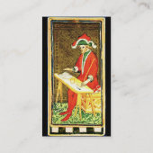 ANTIEK RENAISSANCE TAROTS / SUN EN MAGICiAN Visitekaartje (Achterkant)