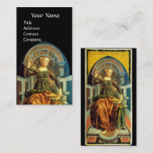 ANTIEK RENAISSANCE TAROTS / TEMPERANCE VISITEKAARTJE (Voorkant / Achterkant)
