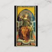 ANTIEK RENAISSANCE TAROTS / TEMPERANCE VISITEKAARTJE (Achterkant)