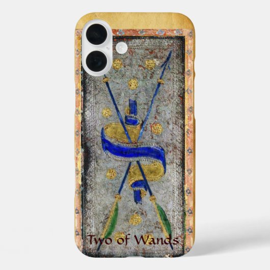 ANTIEK RENAISSANCE TAROTS / TWEE WANNEER Case-Mate iPhone CASE (Achterkant)