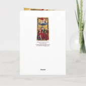 ANTIEK RENAISSANCE TAROTS VI/DE LOVERS FEESTDAGEN KAART (Achterkant)