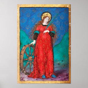 ANTIEK RENAISSANCE TAROTS / WIEL VAN FORTUNE POSTER