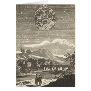 Antiek renaissance tijdperk maan door Allain Malle