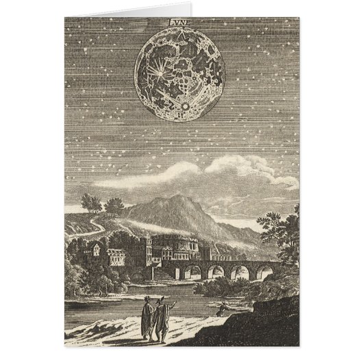 Antiek renaissance tijdperk maan door Allain Malle (Voorkant)