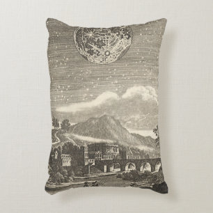 Antiek renaissance tijdperk maan door Allain Malle Accent Kussen