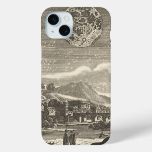 Antiek renaissance tijdperk maan door Allain Malle iPhone 15 Mini Hoesje