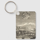 Antiek renaissance tijdperk maan door Allain Malle Sleutelhanger (Voorkant)