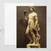 Antiek Rennaissancestandbeeld Bacchus van Michelan (Voorkant / Achterkant)