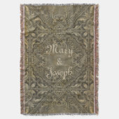 Antiek / Retro /  design + uw ideeën Deken (Voorkant Verticaal)