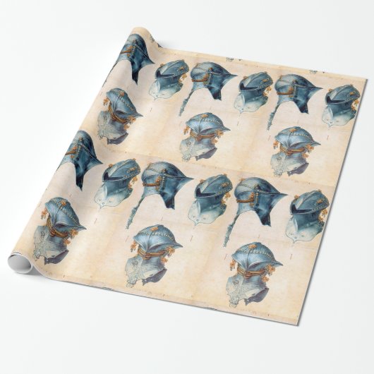 ANTIEK RIDDERARMORS / DRIE ONDERZOEKEN VAN EEN HEL CADEAUPAPIER (Uitgerold)