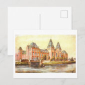 Antiek Rijksmuseum, Amsterdam Briefkaart (Voorkant / Achterkant)