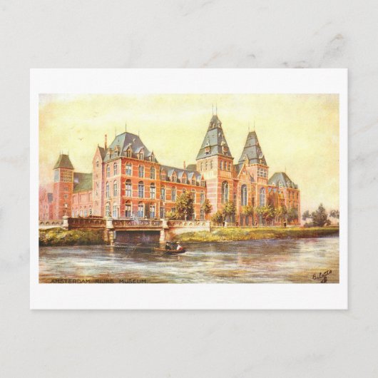 Antiek Rijksmuseum, Amsterdam Briefkaart (Voorkant)