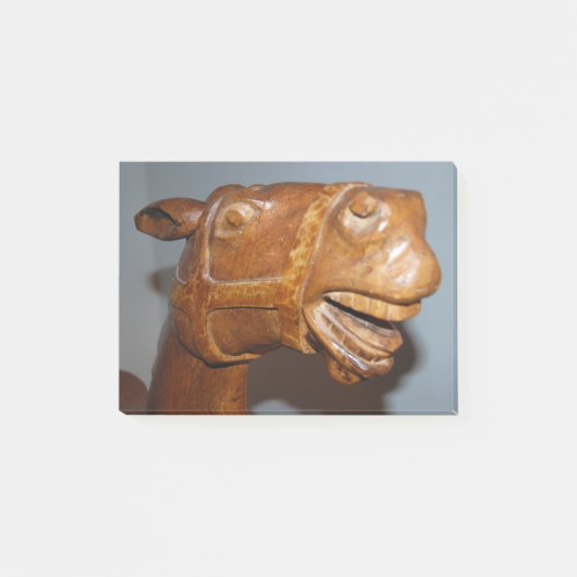 Antiek Rocking Horse Post-it® Notes (Voorkant)