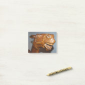 Antiek Rocking Horse Post-it® Notes (Op bureau)