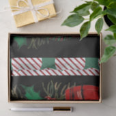 Antiek rode kerst telefoon cadeau tissuepapier (Geschenk)