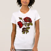 Antiek rode roze t-shirt (Voorkant)