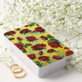 Antiek rode rozen tarot Kaarten dek (Insitu (Huwelijk))