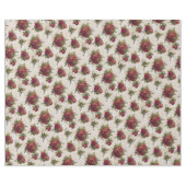 Antiek rode rozenbehangpapier cadeaupapier (Vlak)