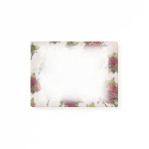 Antiek rode rozenbehangpapier