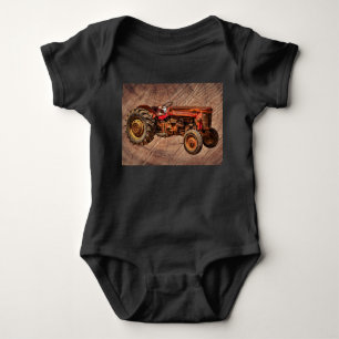 Antiek rode trekker romper