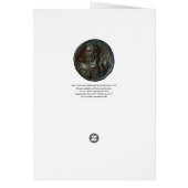 ANTIEK ROMAN BRONZE MEDALLION (Achterkant)