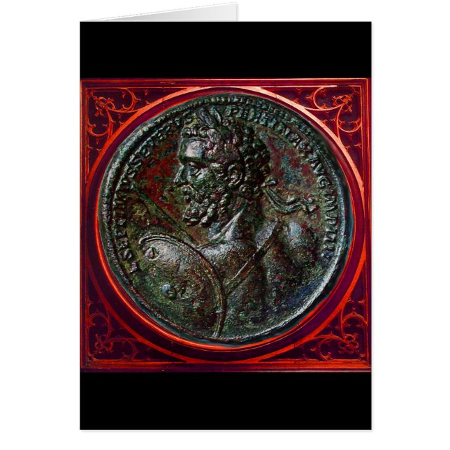 ANTIEK ROMAN BRONZE MEDALLION (Voorkant)
