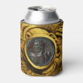 ANTIEK ROMAN BRONZE MEDALLION Gold Griffins Blikjeskoeler (Blikje Voorkant)