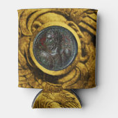 ANTIEK ROMAN BRONZE MEDALLION Gold Griffins Blikjeskoeler (Voorkant)