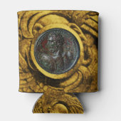 ANTIEK ROMAN BRONZE MEDALLION Gold Griffins Blikjeskoeler (Achterkant)