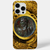 ANTIEK ROMAN BRONZE MEDALLION MET GOLD GRIFFINS Case-Mate iPhone CASE (Achterkant)
