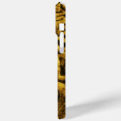 ANTIEK ROMAN BRONZE MEDALLION MET GOLD GRIFFINS Case-Mate iPhone CASE (Achterkant / Links)